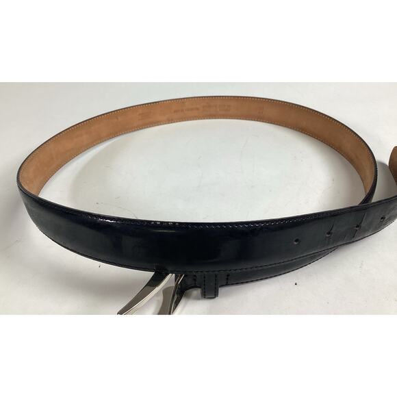 Amboise Paris Vachette Nubuck Leather Men’s Belt - 100/40 - Made In France - Picture 1 of 8